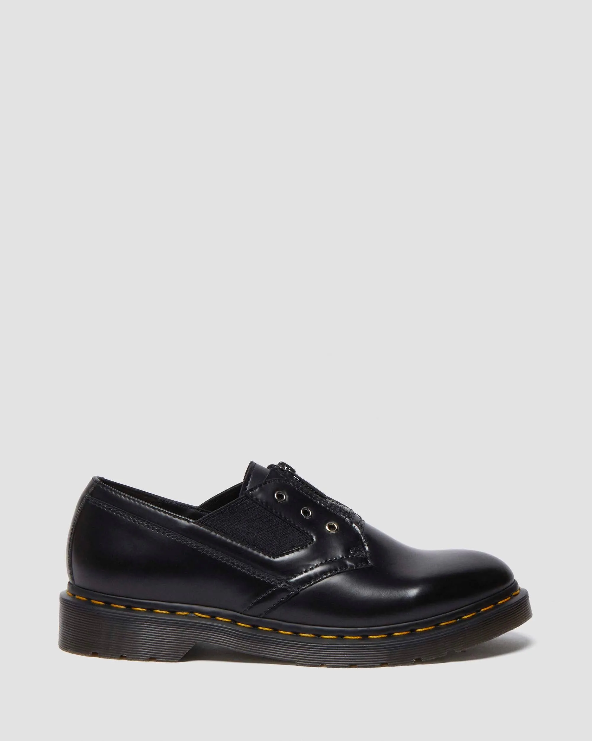 1461 Gusset Polished Smooth Leather Oxford Shoes