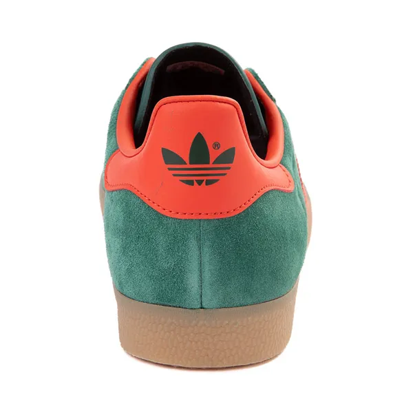 Adidas Gazelle Athletic sneakers, dark green/red