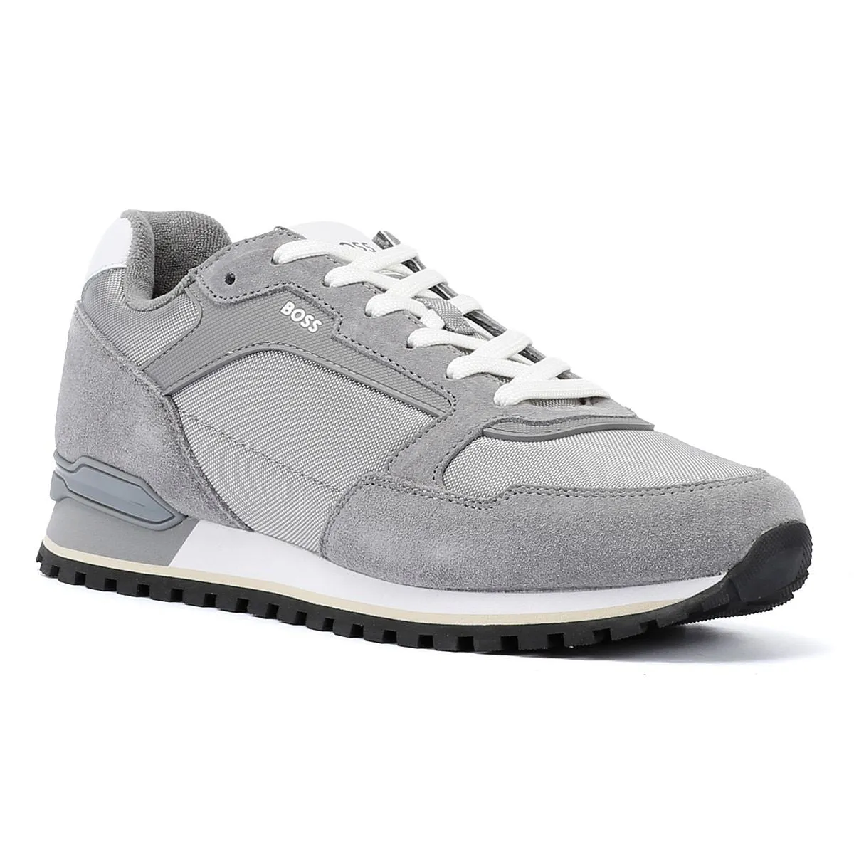 Boss Parkour Runn Men's Medium Grey Trainers