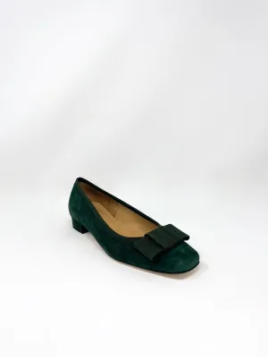 Bridgette Shoe in Pine Suede