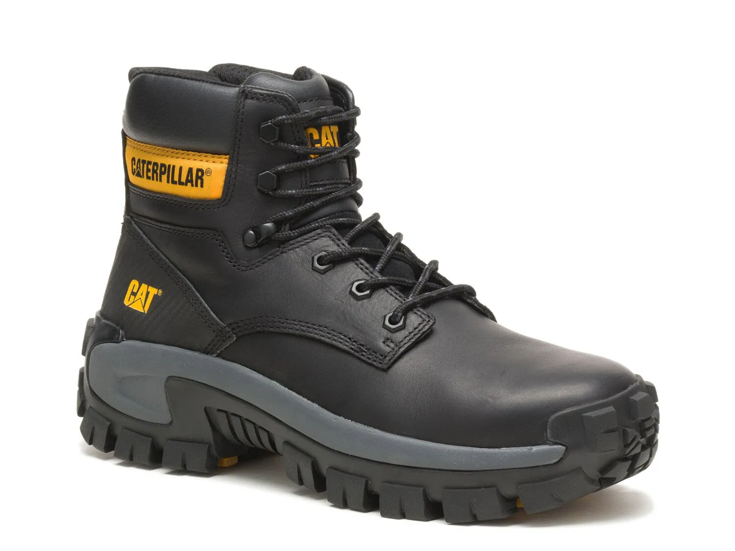 Caterprillar Invader Hi Steel Toe Men's Casual Boots, Black