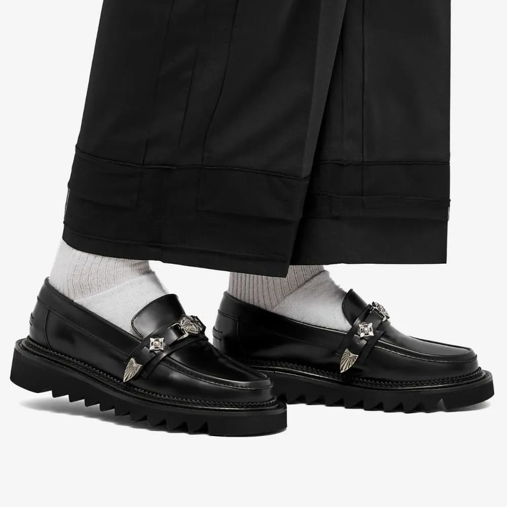 Chunky Toga Pulla Loafers, Black