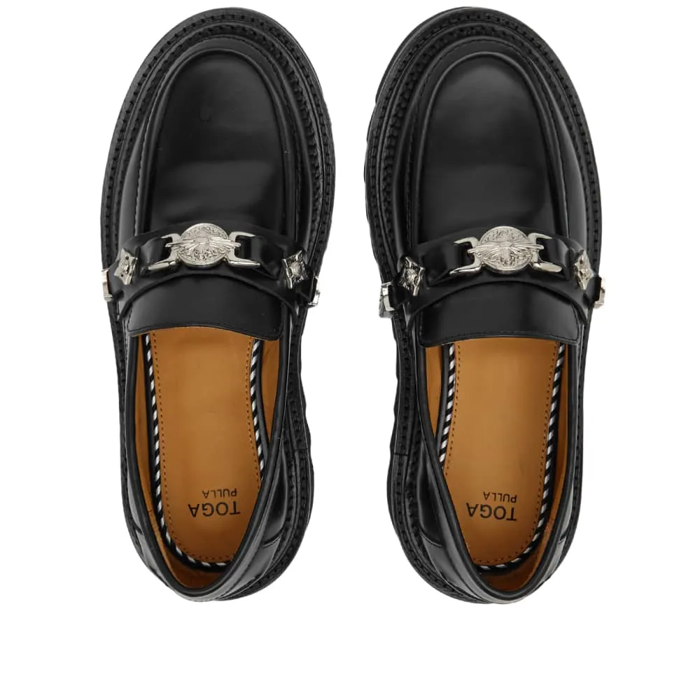 Chunky Toga Pulla Loafers, Black