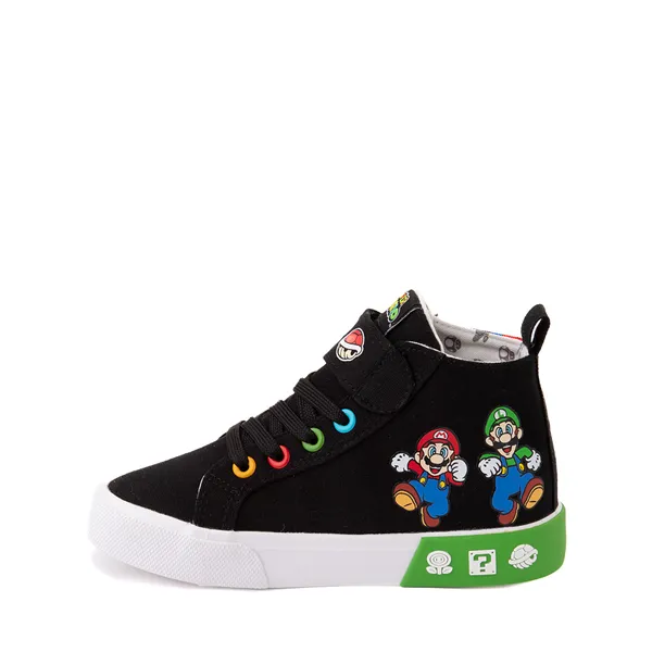 Ground Up Super Mario Bros. Sneakers Hi – Little Kid/Big Kid, multicolor