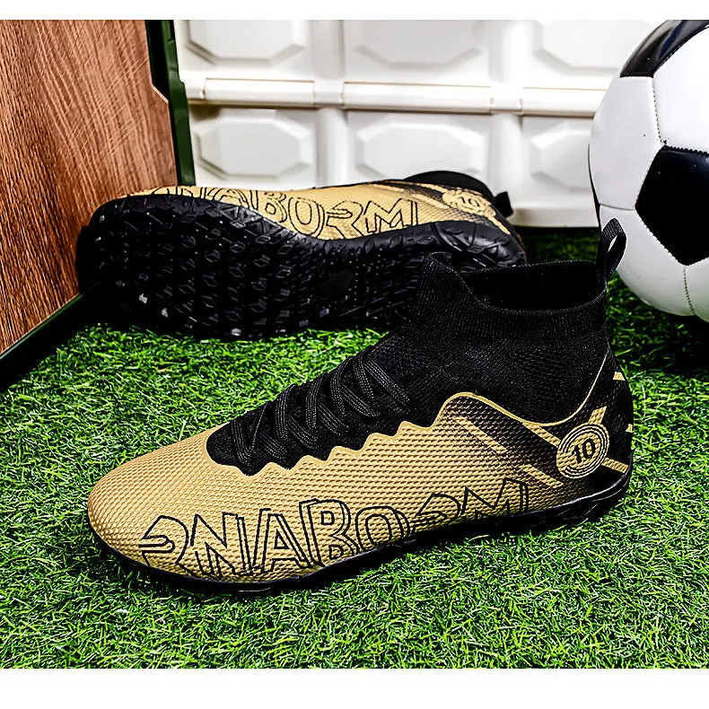 High-Top Soccer Cleats for Boys, Quality Training