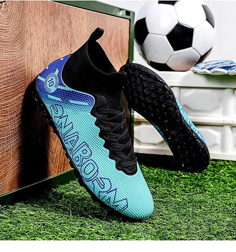 High-Top Soccer Cleats for Boys, Quality Training