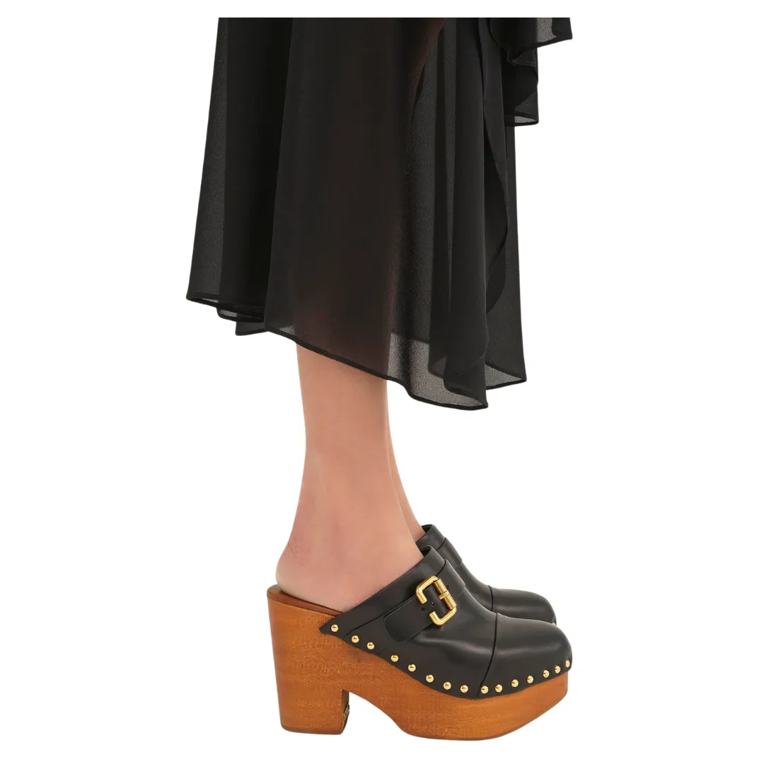 Jeannette Heeled Clog