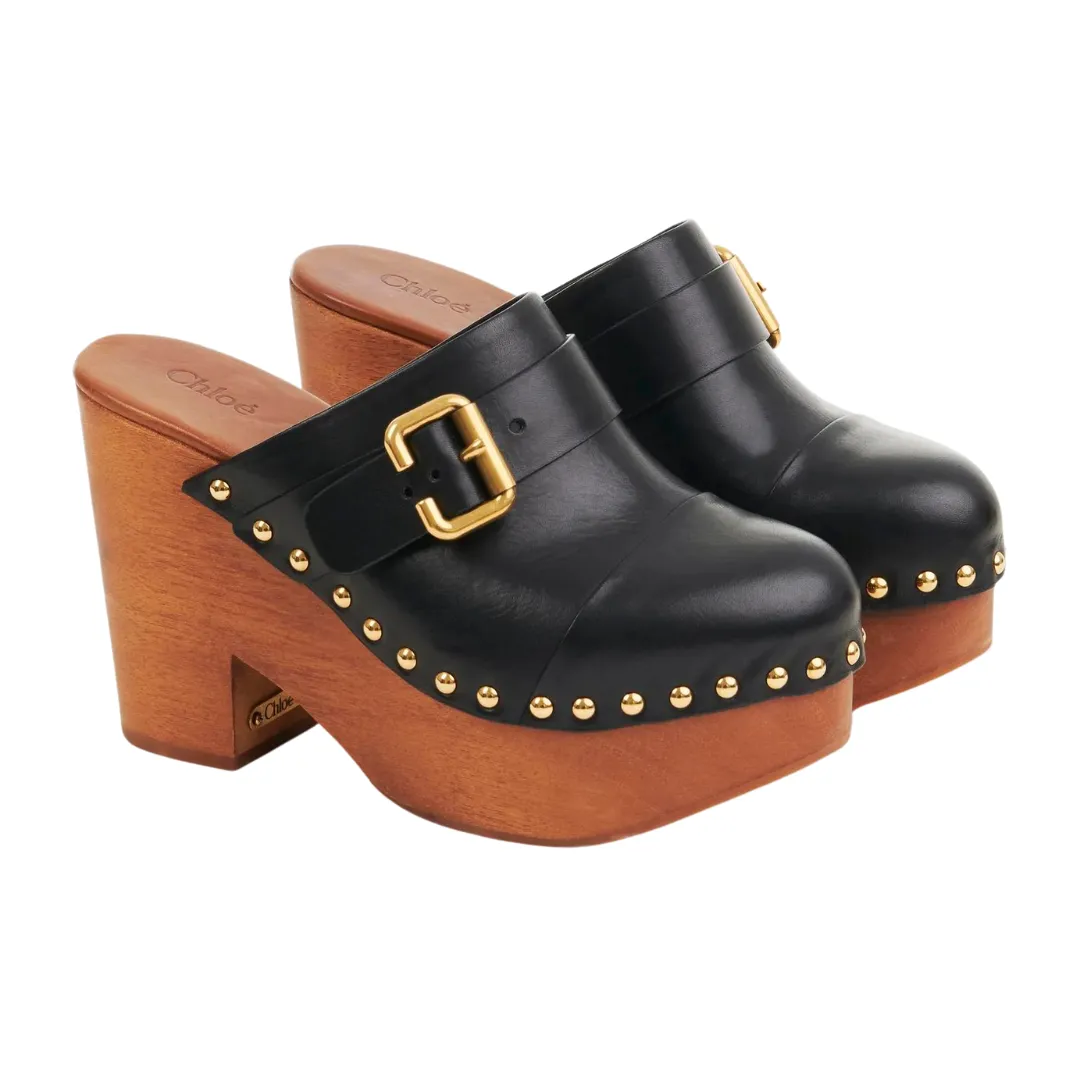 Jeannette Heeled Clog