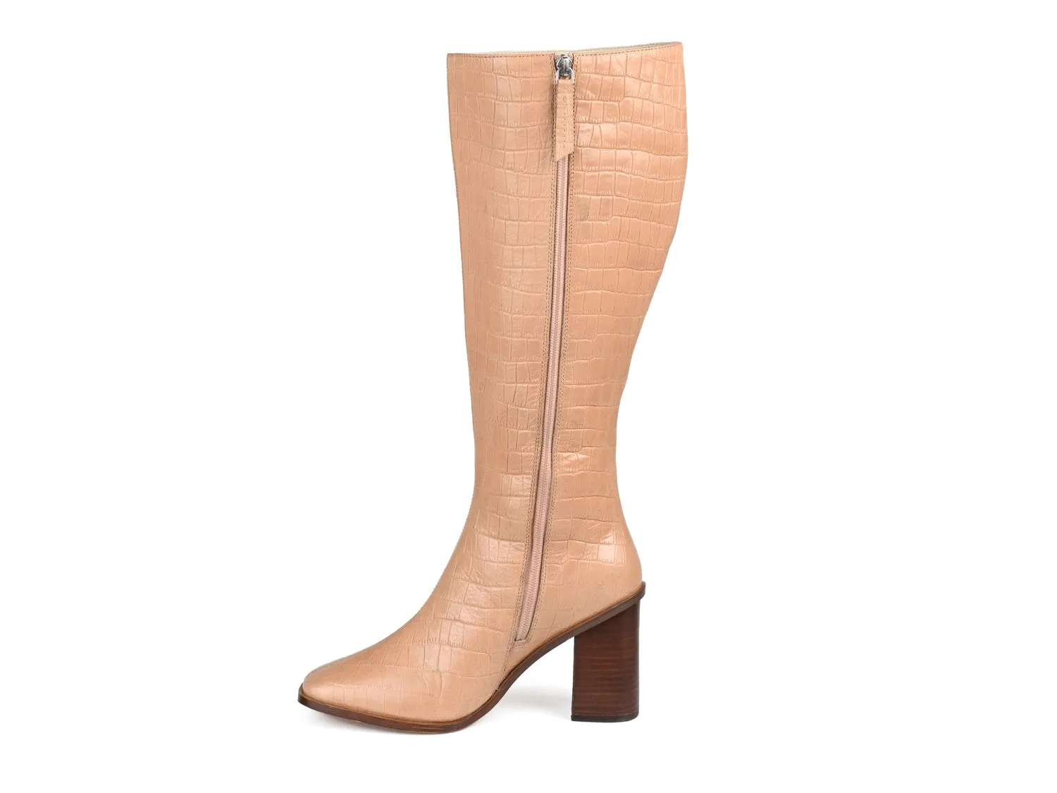 Journee Signature Tamori wide boots, tan