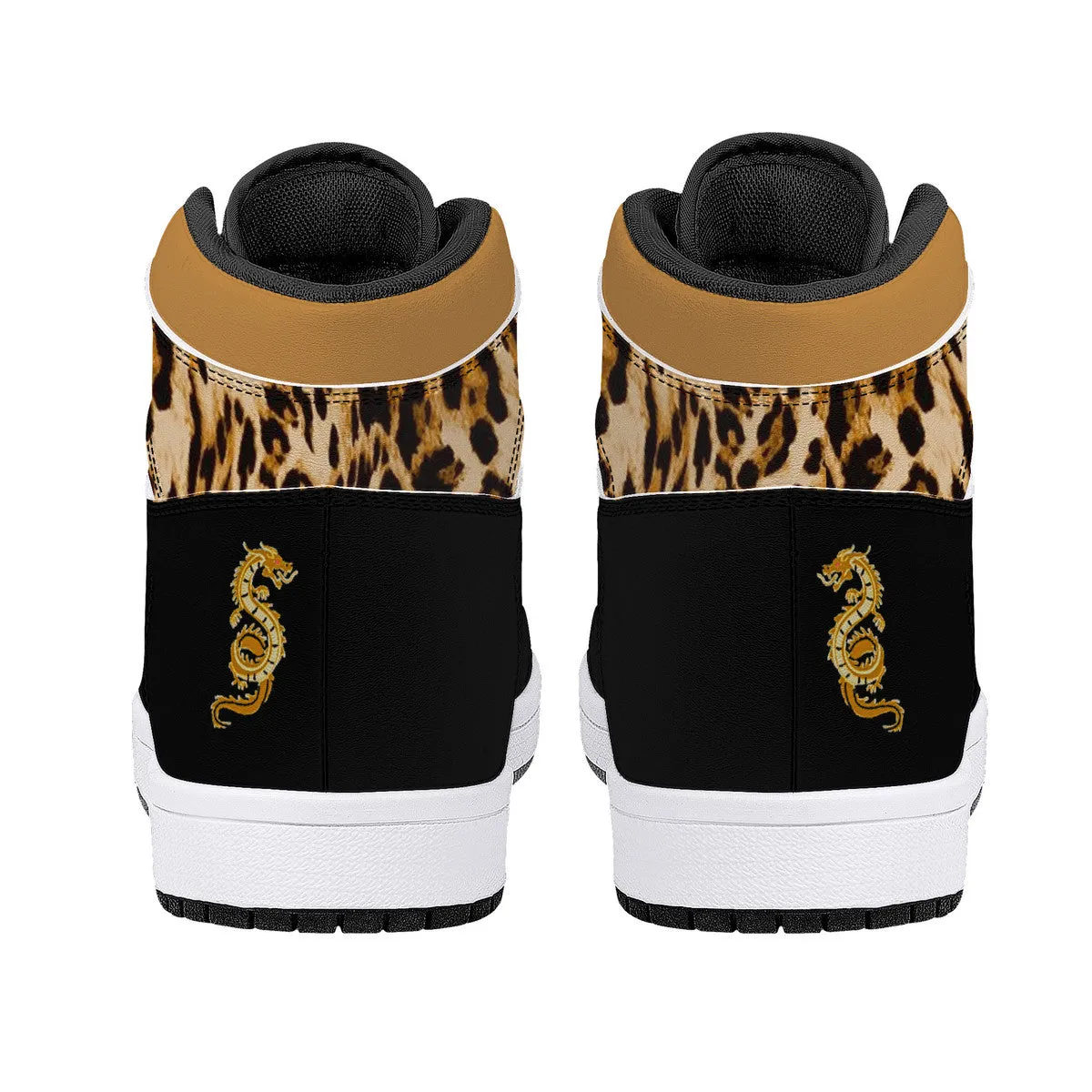 Majestic 2.0 Gold and Black | High Top Customized | Shoe Zero