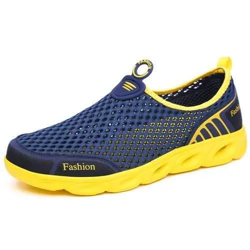 Men Comfy Breathable Mesh Sneakers Sports Shoes