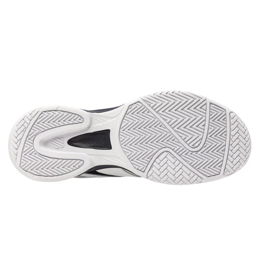 Men's Speedex Tennis Shoes White and Gray Violet