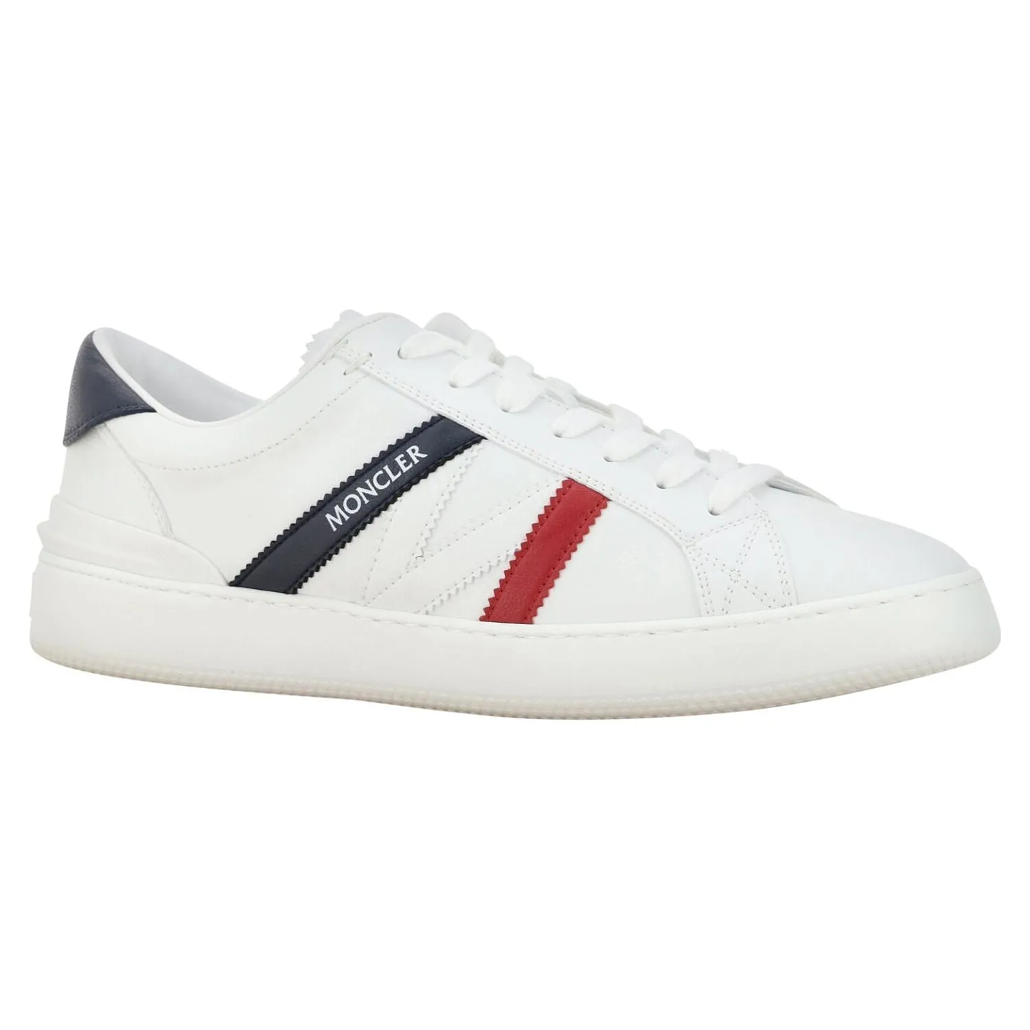 Moncler Elegant White Monaco M Men's Sneakers