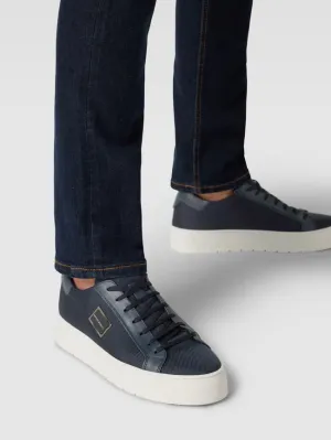 New Metal Antony Morato Logo Sneakers, Navy Blue