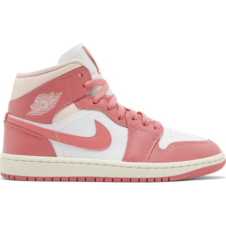 Nike Air Jordan 1 Mid 'Strawberries and Cream', Pink/White