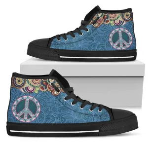 Peace women's high top