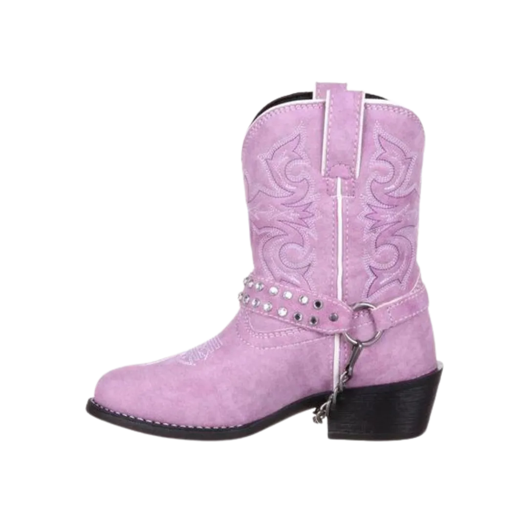 Rocky Boot Kid's Lil' Durango Little Lavender Bling Harness Boots