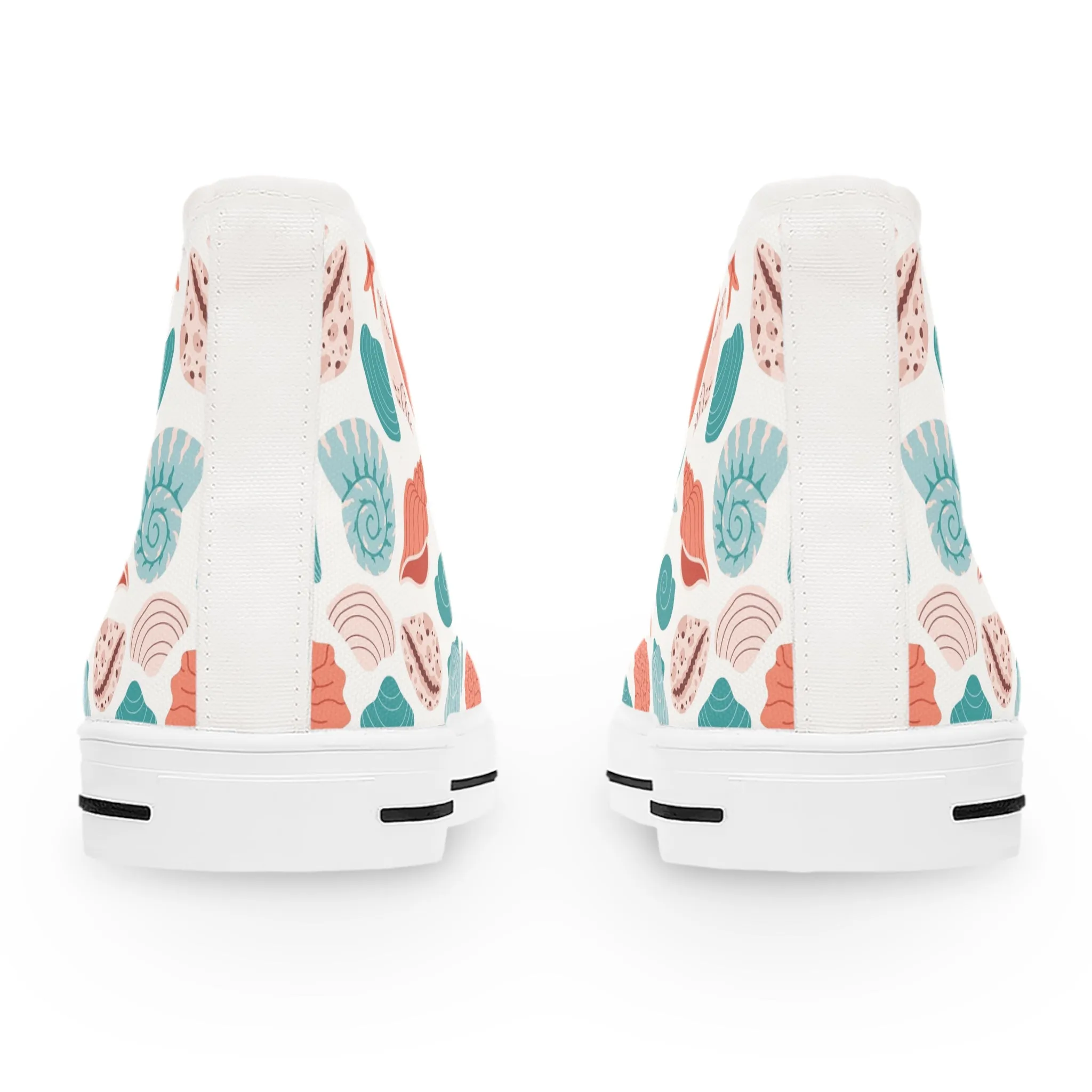 Seashells Women's High Top Sneakers