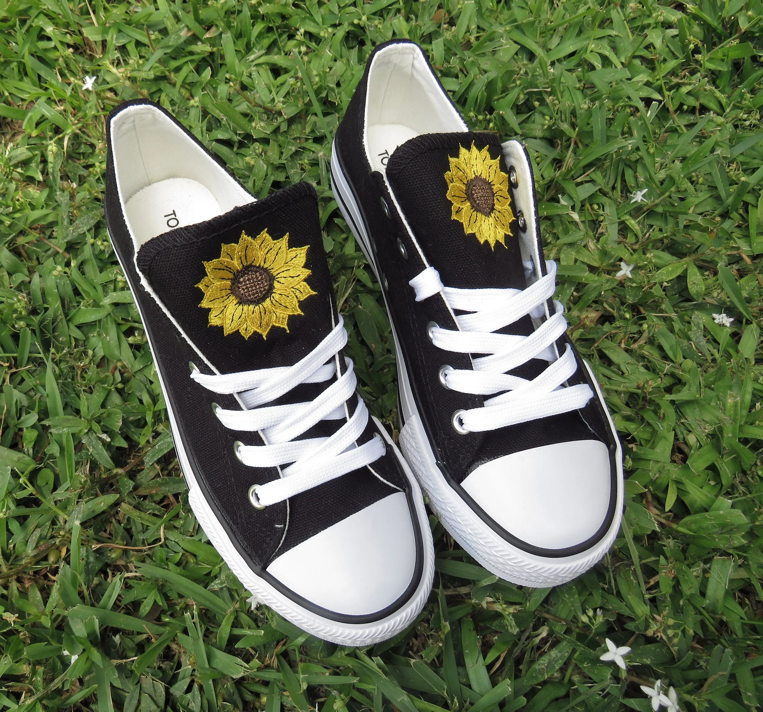 Sunflower Canvas Women Sneaker Shoes