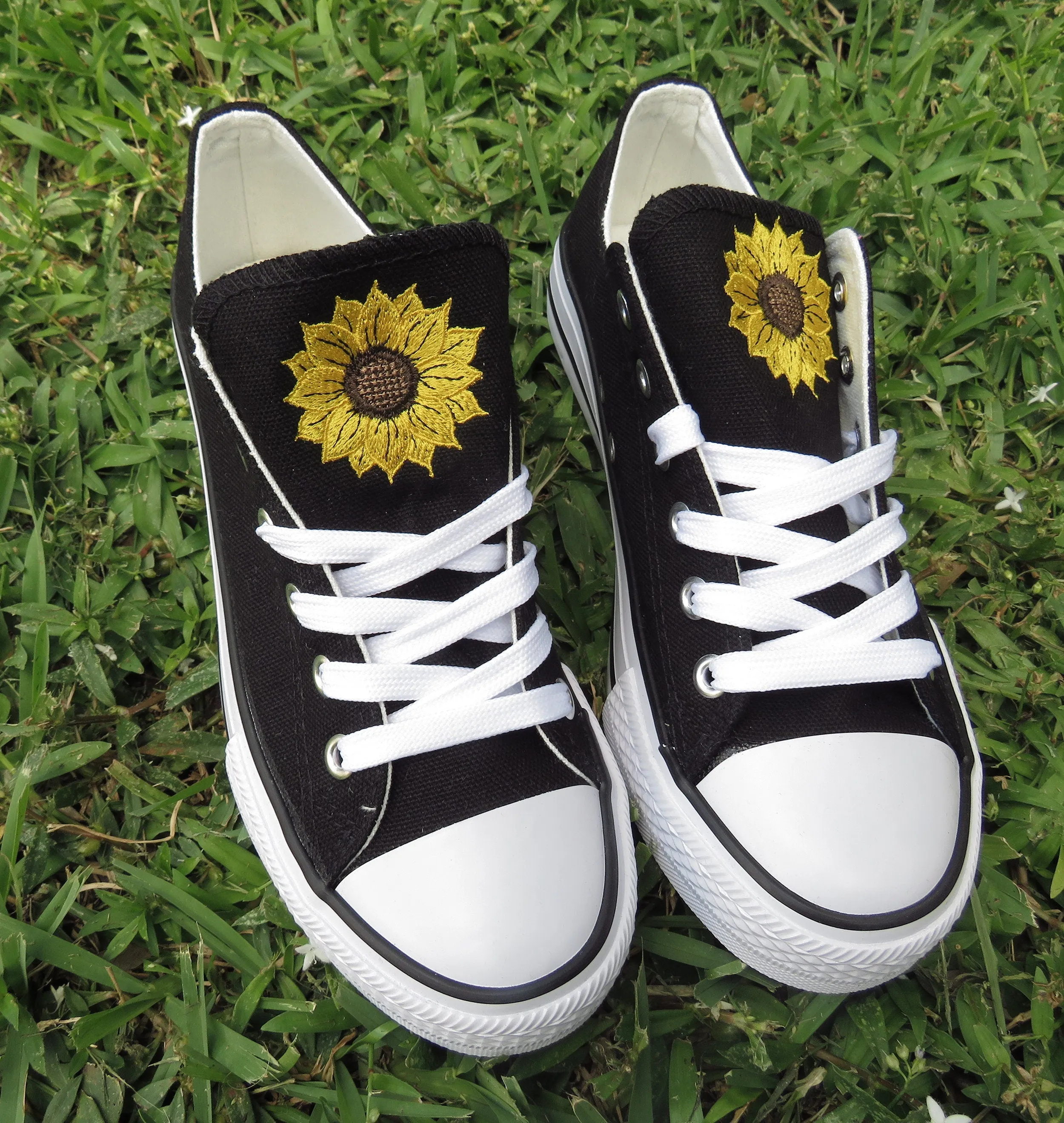 Sunflower Canvas Women Sneaker Shoes