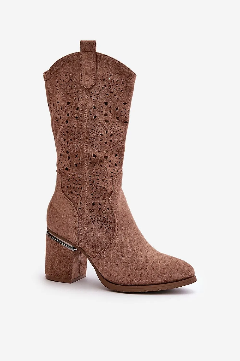 TEEK - Suede Poked Detail Boots