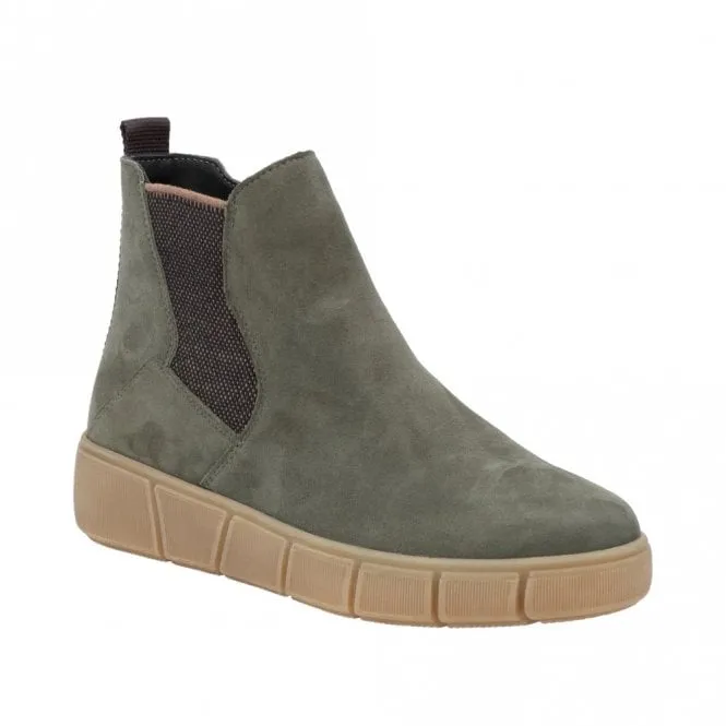 Whin Green Ankle Boots