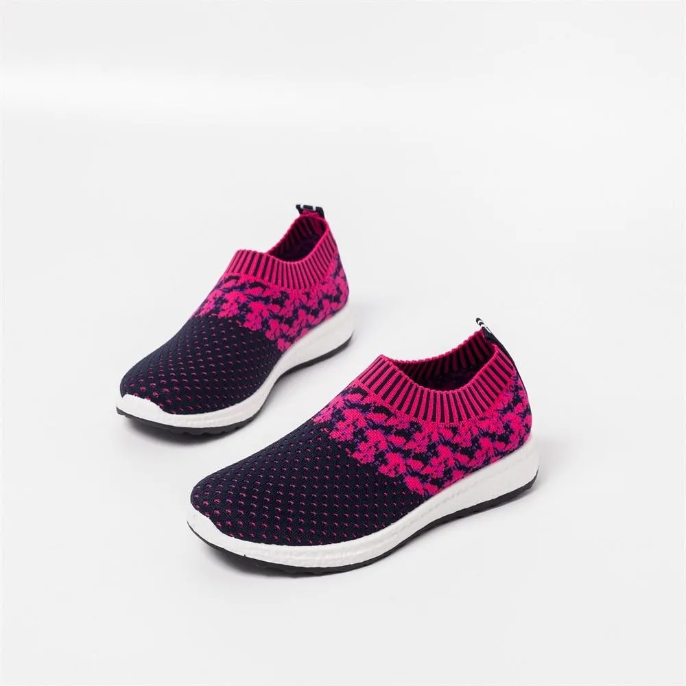 Women Breathable Flat Comfortable Mesh Walking Shoes