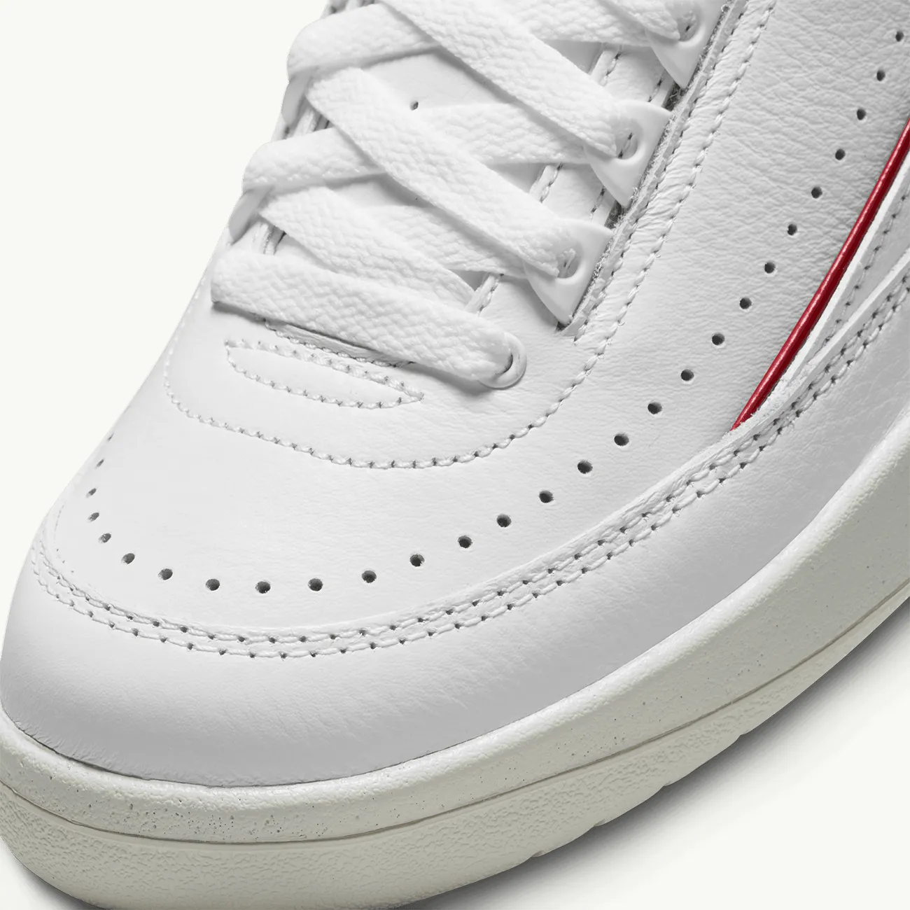 WOMENS AIR JORDAN 2 RETRO LOW WHITE GYM RED DARK POWDER BLUE SAIL