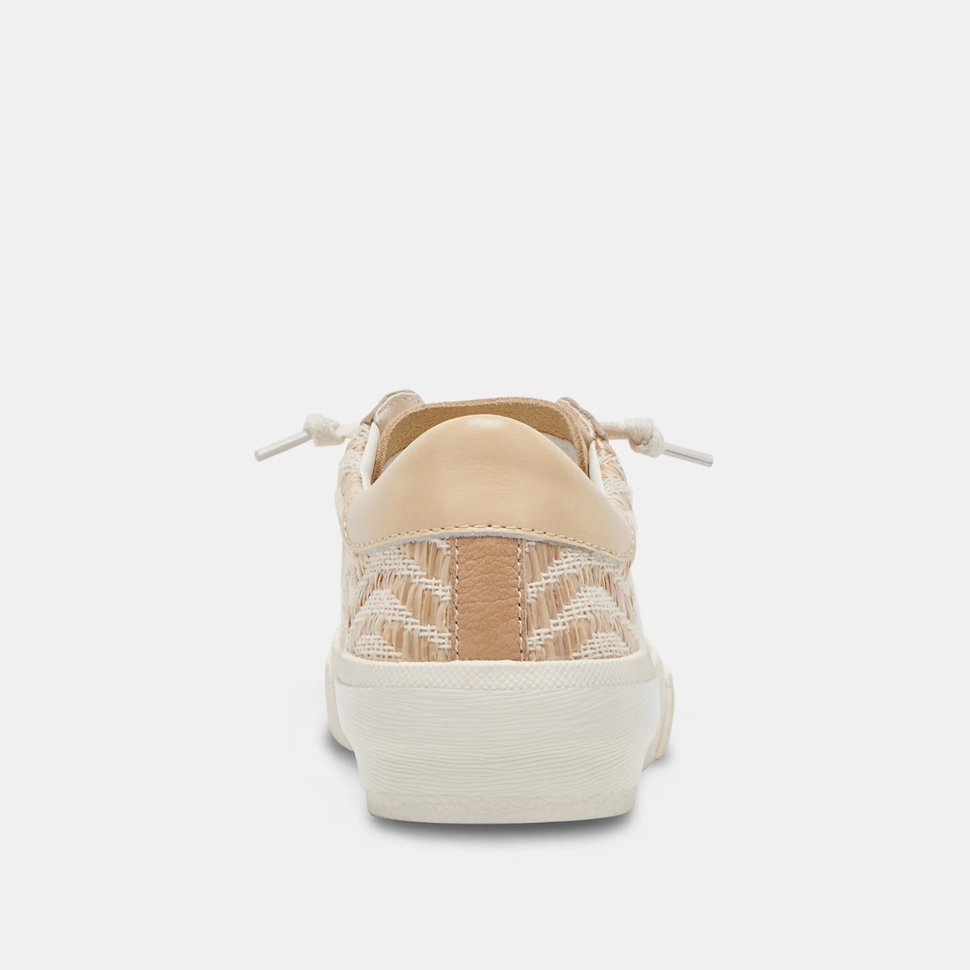 ZINA SNEAKERS WHEAT RAFFIA